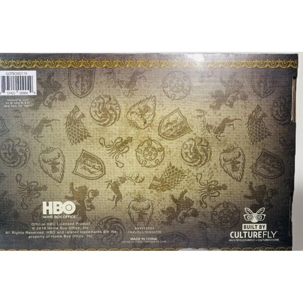 Game Of Thrones 2019 Culturefly Collectors Edition Box GOT Sealed
